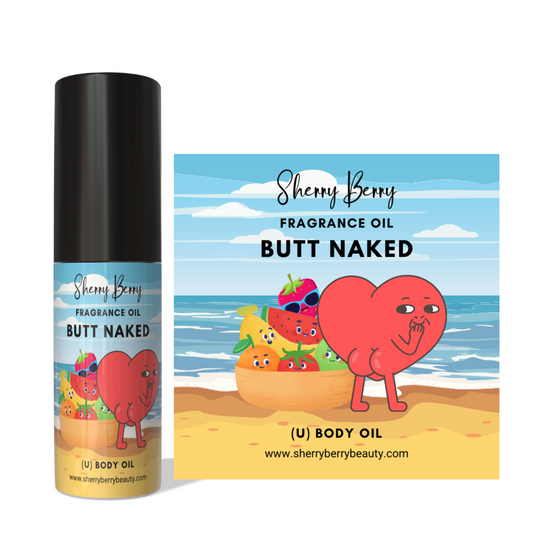 Butt Naked Fragrance Body Oil Unisex Type